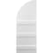 Ekena Millwork Americraft 6-Board (3 Batten) Wood Joined Board-n-Batten Shutters w/ Arch Top, ARW401BQ621X77WHH, PR ARW401BQ621X77WHH - alternate 2